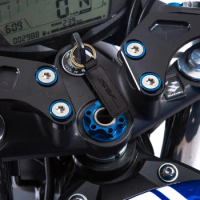 Motorcycle Keychain Cowhide Key Ring For Suzuki SV650 SV 650 SV650X SV650S