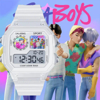 Pemburu Syaitan KPop Jam Tangan Anime Kanak-kanak Pelajar Sekolah Menengah Rendah Berikan Hadiah Ha