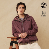 Timberland官方旗艦 男款紫色Jenness防水外套|A66QUENX