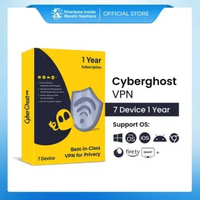 CyberGhost VPN Original 7 Device 1 Year For All Operating Systems