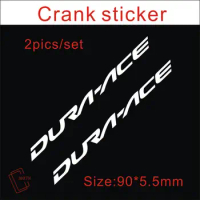 1SET Bike Crank sticker Tooth Plate Stickers Crank Protection Cycling Decals stickers MTB Road Bike Crank Bicycle Vinyls