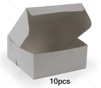 White Box 6x6x3 (B7) 10pcs Stationery