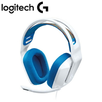 【現折$50 最高回饋3000點】    Logitech 羅技 G335 輕盈電競耳機麥克風 白
