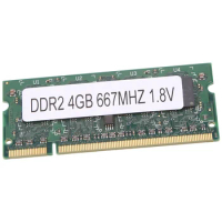 DDR2 4GB Laptop Ram Memory 667Mhz PC2 5300 SODIMM 1.8V 200 Pins for Intel AMD Laptop Memory