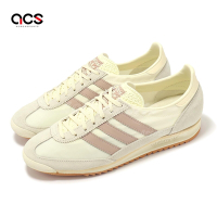 adidas 休閒鞋 SL 72 OG 女鞋 米白 粉紅 麂皮 復古 愛迪達 JH7394