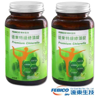 遠東生技 特級綠藻(200mg/600錠x2瓶)