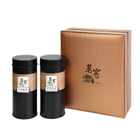 【CAOLY TEA 茗窖茶莊】尊爵普洱茶茶葉禮盒(宮廷普洱150g＋紅印散茶100g)