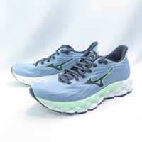 Mizuno J1GC240251 WAVE SKY 8 男慢跑鞋 藍灰【iSport愛運動】
