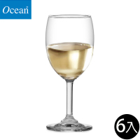 【Ocean】白酒杯200ml 6入組 Classic系列(紅酒杯 玻璃杯 高腳杯)
