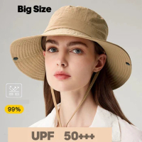 2024 Summer Light Thin Sun hat Women Bucket Hat Wide Brim Sun uv Protection Bonnie Hat Outdoor Fishing Hiking  Hat Fisherman Hat