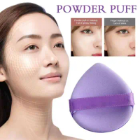 5Pcs Triangle Powder Puff Face Makeup Sponge Soft Velvet Cosmetic Puff Blender Beauty Foundation Sponge Make Up Accessories