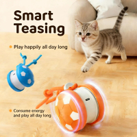 2026 FIFA World Cup Interactive Cat Toy Ball | Self-Entertainment Puzzle Toy for Cats & Dogs | Autom