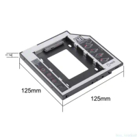 12.7mm SATA HDD SSD Hard Drive Disk Caddy for Fujitsu LifeBook PH530 S710 S7220 S751 S762 S781 SH-531 T4410 T580 T901 TH700