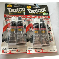Dextone plastik steel, Lem besi 48gr, 5 menit kering