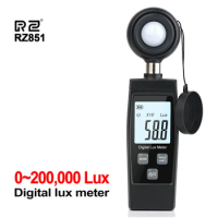 RZ Light Master Digital Lux Meter Lux CRI Flicker Meter Lux LED Flashlight Tester Lux/FC Measure Tester illuminometer Photometer