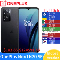 Global Version OnePlus Nord N20 SE, Android Mobile Phone 4GB 128GB 6.56inch, BT 5.3 Android Type-C 5