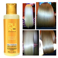 100ml Banana-flavored Brazilian Keratin Hair Treatment Repair Damage Frizzy Hair Strengthen Hair Toughness Elasticity TSLM1