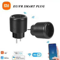 Xiaomi 16A EU Smart Wifi Power Plug With Power Monitor Smart Home Wifi Wireless Socket Outlet Works With Alexa Google Home
