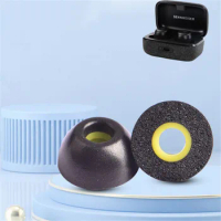2pcs Memory Foam Tips for Sennheiser MOMENTUM True Wireless 3 Earphone Earbuds Foam Tips Eartips Soft Sponge Earplugs Earcap