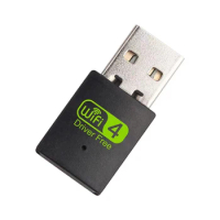 USB WIFI Adapter Mini USB Network Card 300M WiFi 4 Wireless Adapter 802.11n Free Driver for Laptop Desktop Computer