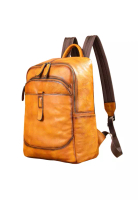 Lara Backpack For Men, Genuine Leather Backpack For Men, Travel Bag For Youth, School Bag, Computer