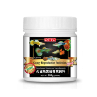 【OTTO 奧圖】孔雀魚繁殖專業飼料 200g(500ml)