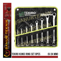 Kunci Ring Set Tekiro 8pcs / Box End Wrench SET TEKIRO 8 PCS (6-24 mm)