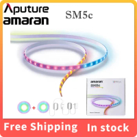 Aputure Amaran SM5c RGB Smart Pixel LED Strip Light 5 Meters Extensions Smart Control For Home Life Gathering Party Video Studio