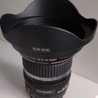 EW-83E Lens Hoods For Canon EF 16-35mm 17-40mm/EF-S 10-22mm 77mm Bayonet Mount Camera Lenses Hood For Canon Lens EW-83E