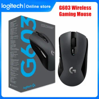 Original Logitich G603 Wireless Gaming Mouse Lightspeed Optical 12000DPI HERO Bluetooth Mouse For LOL PUBG Fortnite Overwatch