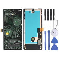 LCD Screen for Google Pixel 6 Pro Digitizer Full Assembly with Fram
