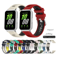 Silicone Strap With Connector For Samsung Galaxy Fit 3 Smart Watch Band Samsung Fit3