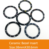 SKX007 Ceramic Bezel Insert, Size 38mm X 30.6mm Curved for Seiko SKX007/SKX009/SKX011/SKX171/SKX173/SRPD Cases Accessories 06