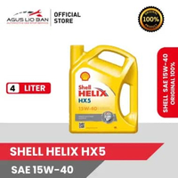 Oli Mobil Shell Helix HX5 15W-40 | Oli Mesin Mobil Bensin & Diesel | Perlindungan Mesin Tangguh