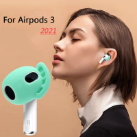 For Airpods 3 2021 Earphone Case Cover Silicone Ear Tips Ear Hook Cap for Apple Airpods 3 Wireless Earphone Accessories