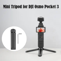 Mini Tripod for DJI Pocket 3 OM 6 5 4 Handheld Gimbal Stabilizer Holder Stand for Gopro 12 11 FeiYu Zhiyun Smooth 4 DSLR Camera