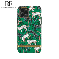 【Richmond&amp;Finch】瑞典手機殼 金線框 -叢林美洲豹(iPhone 11 Pro Max 6.5吋)