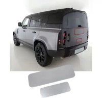 Silver Rear Tire Tyre Wheel Cover Plate Fit For LR Defender 110 130 90 2020-2023