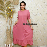 Daster Crinkle Airflow model Serut Kerut Busui LD 110 / Dress Daster Bali inka inara Busui Crinkle A