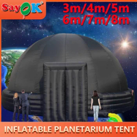 SAYOK Inflatable Planetarium Dome Tent Giant Inflatable Planetarium Projection Dome with Air Blower for Kids School Teaching