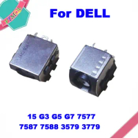 1-5Pcs Portatil Dc Power Jack Cabo Conector Para For Dell 15 G3 G5 G7 7577 7587 7588 3579 3779