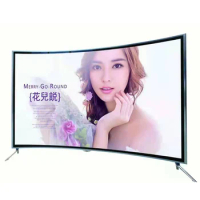 Curved screen LED television wifi TV 55 65'' inch Smart TV Android system Television TV