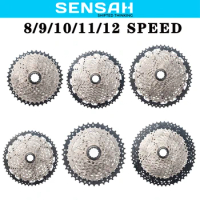 SENSAH Mountain Bike 8 9 10 11 12 Speed Velocidade Bicycle Cassette MTB Freewheel Sprocket 40T 42T 46T 50T 52T for HG HUB