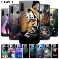 For Huawei P30 Lite Case Tempered Glass Hard Back Cover For Huawei P20 Lite P30 Pro P 30 20 Phone Cases Silicon Bumper coque