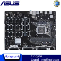 Used BTC 19GPU 19PCI-E For Asus B250 MINING EXPERT Desktop Motherboard Socket LGA 1151 DDR4 B250 SATA3 USB3.0 Motherboard