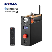 AIYIMA T8 Audio Tube Amplifier Bluetooth Pre-Amplifier Decoder HIFI Preamp Headphone Amp USB DAC Optical Coaxial RCA Input