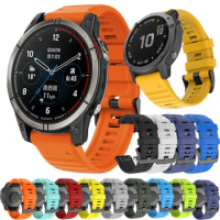26 22 MM Smart watch For Garmin Fenix 6 6X Pro 5 5X Plus 3HR Fenix7 7X Silicone Quick Release Mk3i 51mm Easyfit Wrist Band Strap