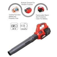 Nikko Alat Pelbagai Fungsi 20V 151m³/h dengan Turbine Fan Stabil & Kuat dan Stand Fesyen untuk Bater