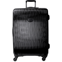 LONGCHAMP Fairval 28吋 魅力黑羽量硬殼行李箱(大)