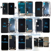 Tested Incell For Apple iPhone 11 Pro 13 Mini LCD Frame Touch Screen For iPhone X XR XS Max LCD 12 Pro Max Display For 14 Plus